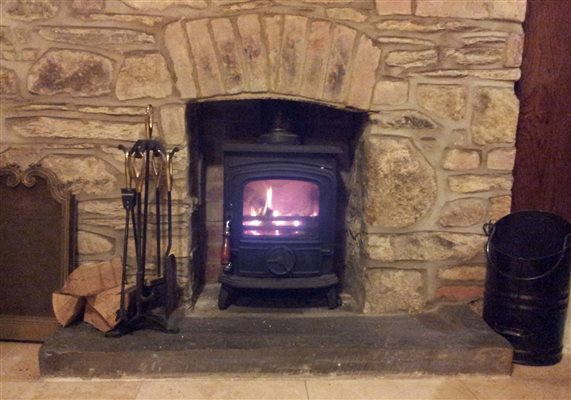 The Coach House - Wood Stove